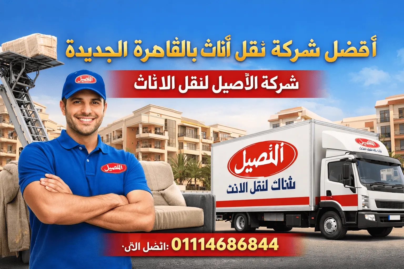 أفضل شركة نقل أثاث بالقاهرة الجديدة