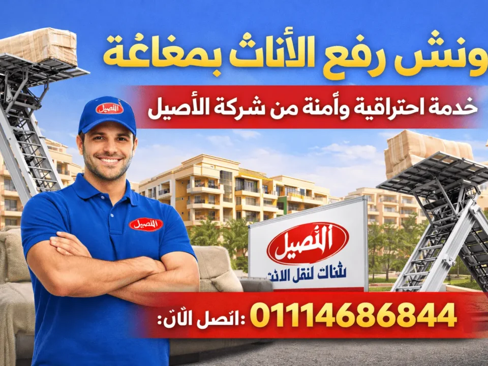 ونش رفع أثاث بمغاغة